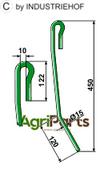 Following tine - AgriParts
