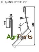 Following tine - AgriParts