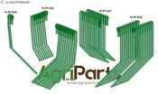 Following tine - Set - Exact harrow III S - AgriParts