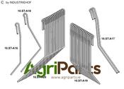 Following tine - Set - Exact harrow III - AgriParts