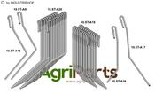 Following tine - Set - Exact harrow III - AgriParts