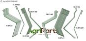 Following tine - Set - Exact harrow II - AgriParts