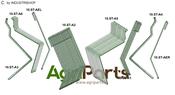 Following tine - Set - Exact harrow II - AgriParts
