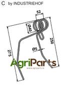 Following tine - AgriParts