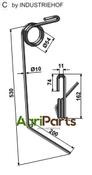 Following tine - left model - AgriParts