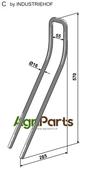 Following tine - AgriParts