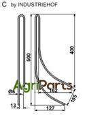 Following tine - AgriParts
