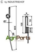 Following tine - AgriParts