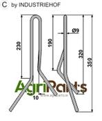 Following tine - Typ D8 - AgriParts