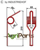 Following tine (Spring) - AgriParts