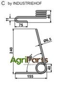 Following tine - AgriParts