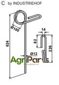 Following tine - AgriParts