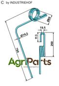 Following tine - AgriParts