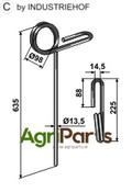 Following tine - AgriParts
