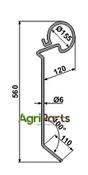 Following tine, left model - AgriParts