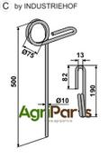 Following tine - AgriParts