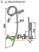 Following tine - AgriParts