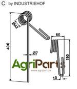 Following tine - AgriParts