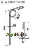 Following tine - AgriParts