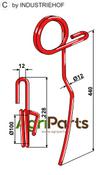 Following tine - right - AgriParts