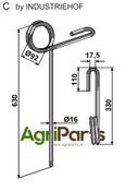 Following tine - AgriParts