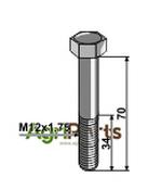 Shear bolt M12 without nut - AgriParts image