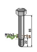 Shear bolt M14 without nut - AgriParts image