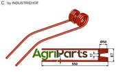 Hay rake tine - AgriParts