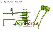 Pick-up tine - AgriParts