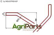 Hay rake tine - AgriParts