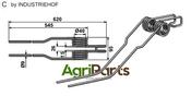 Hay rake tine - AgriParts