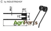 Pick-up tine - AgriParts