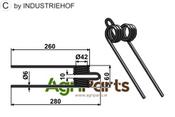 Hay rake tine - AgriParts