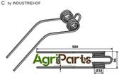Hay rake tine - AgriParts