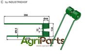 Tedder tine - right - AgriParts