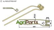 Hay rake tine - right - AgriParts