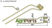 Hay rake tine - left - AgriParts