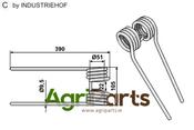 Tedder tine - AgriParts