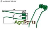 Hay rake tine - AgriParts