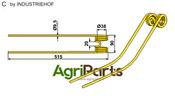 Hay rake tine - AgriParts
