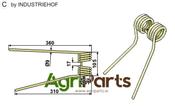 Tedder tine - AgriParts
