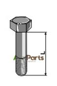 Hexagon bolt M16x2x65 without nut - AgriParts image