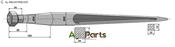 Extra heavy tine 1000 - AgriParts