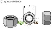 Cone-shaped nut - AgriParts