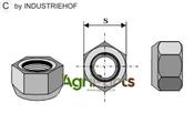 Cone-shaped nut - AgriParts