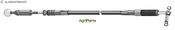 Push pull control cable - 2200 - AgriParts