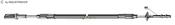 Push pull control cable - 1250 - AgriParts
