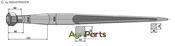 Front loading tine 1100 - AgriParts