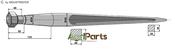 Front loading tine 1100 - AgriParts