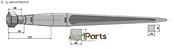 Front loading tine 1100 - AgriParts